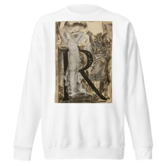 Lettre ornée R. by Luc-Olivier Merson Sweatshirt