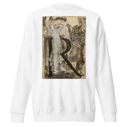 Lettre ornée R. by Luc-Olivier Merson Sweatshirt