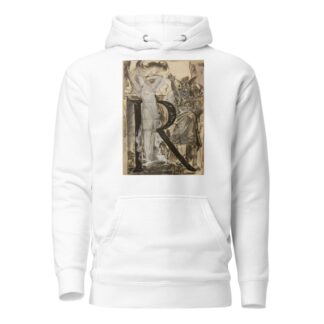 Lettre ornée R. by Luc-Olivier Merson Hoodie