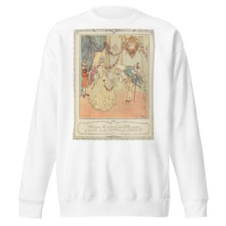 Whereupon she instantly desired her partner to lead her to the King and Queen by Edmund Dulac Sweatshirt