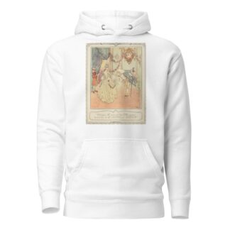 Whereupon she instantly desired her partner to lead her to the King and Queen by Edmund Dulac Hoodie