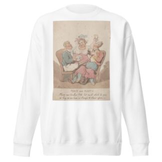 Peace and plenty by Thomas Rowlandson Sweatshirt