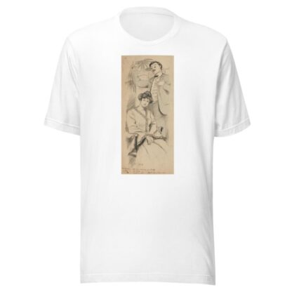 Lui chantant – Ah, que Veniise est bèèlle… Elle – Et voilà c’qu’il appelle me payer un voyage en Italie by Fernand Louis Gottlob T-Shirt