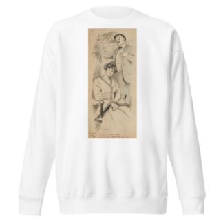 Lui chantant – Ah, que Veniise est bèèlle… Elle – Et voilà c’qu’il appelle me payer un voyage en Italie by Fernand Louis Gottlob Sweatshirt
