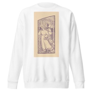 Meisje met een mand en jongen met een touw by Richard Nicolaüs Roland Holst Sweatshirt