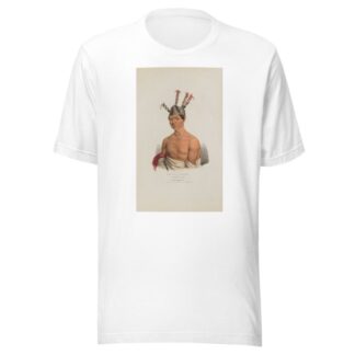 WAA-KAUN-SEE-KAA or the Rattle Snake; A Winnebago Chief by James Otto Lewis T-Shirt
