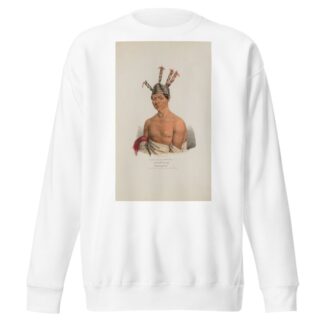 WAA-KAUN-SEE-KAA or the Rattle Snake; A Winnebago Chief by James Otto Lewis Sweatshirt