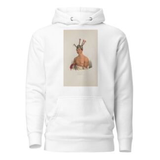 WAA-KAUN-SEE-KAA or the Rattle Snake; A Winnebago Chief by James Otto Lewis Hoodie