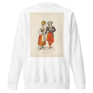 Quadrille Albanais, No. 11 by Anonymous Sweatshirt