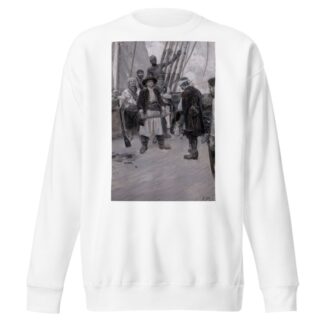 ‘Again, My Captain by Howard Pyle Sweatshirt