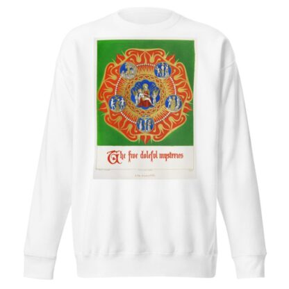 The Mysteries of the Rosary by Augustus Pugin Sweatshirt