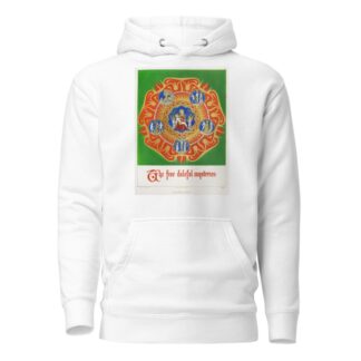 The Mysteries of the Rosary by Augustus Pugin Hoodie