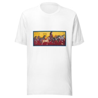 The horse fair by Geo Harris T-Shirt