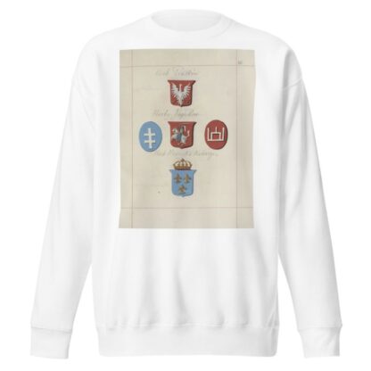 Herby Rzeczypospolitej Polskiej i W. X. Litewskiego. T. 1 Pl.055 by Boleslaw Starzyński Sweatshirt