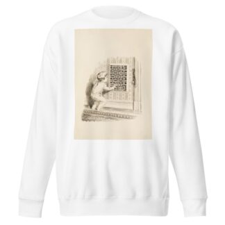 Waiting for Santa by William Henry Walker Sweatshirt