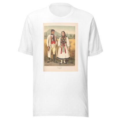 Deutsche Volkstrachten Pl.41 by Albert Kretschmer T-Shirt