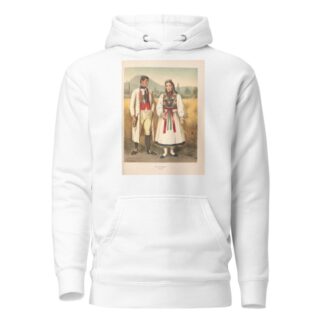 Deutsche Volkstrachten Pl.41 by Albert Kretschmer Hoodie