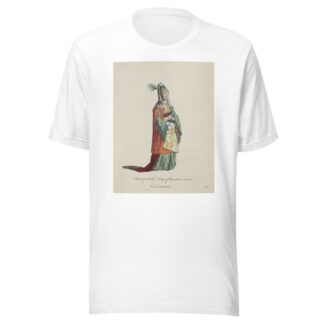 Habit of a noble lady of Alexandria in 1581. Dame de Alexandrie. by Charles Grignion T-Shirt