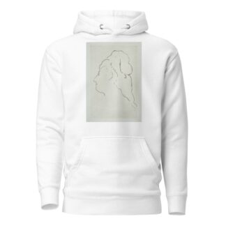 Profile of Eva Gonzalès turned to the left by Édouard Manet Hoodie