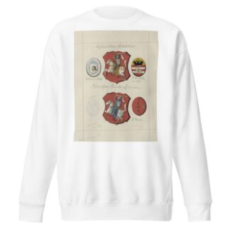 Herby Rzeczypospolitej Polskiej i W. X. Litewskiego. T. 1 Pl.040 by Boleslaw Starzyński Sweatshirt