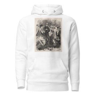 Our Croquet Party by George Du Maurier Hoodie