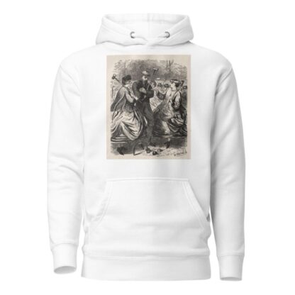 Our Croquet Party by George Du Maurier Hoodie