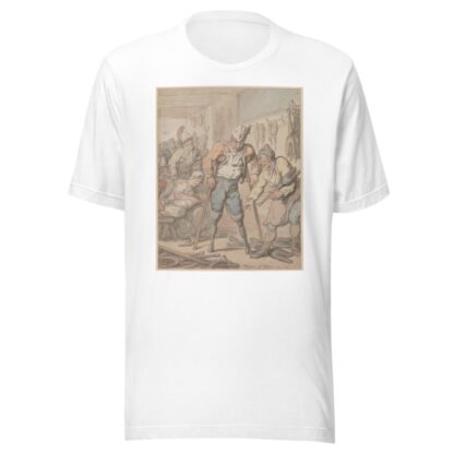 Miseries of war by Thomas Rowlandson T-Shirt