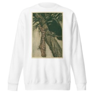 For years he had been quietly filling his stocking by Arthur Rackham Sweatshirt