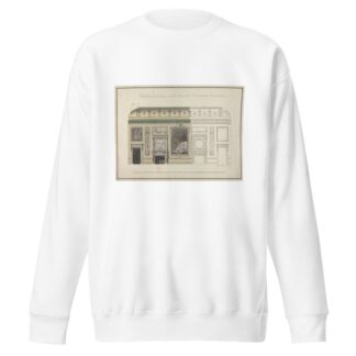 Headfort House, Ireland: Elevation of the Eating Parlor by Robert Adam Sweatshirt