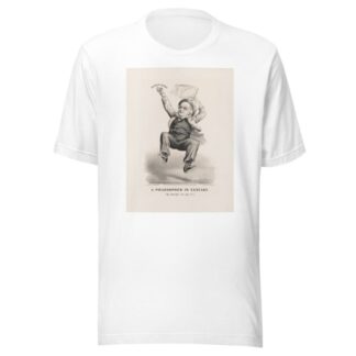 Philosopher in ecstasy. by Currier & Ives. T-Shirt