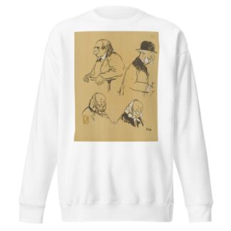 M. Jean Finot et M. Arthur Meyer by Georges Goursat (Sem) Sweatshirt