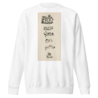 King Richard III; Headings by Byam Shaw Sweatshirt