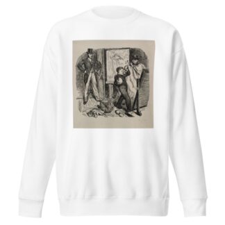 A Kettledrum in Mayfair by George Du Maurier Sweatshirt