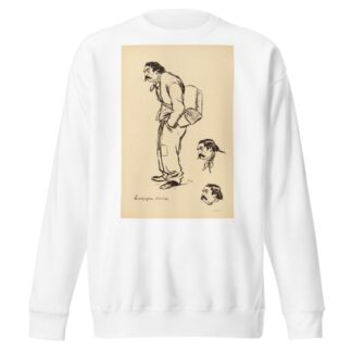 Le compagnon Aristide by Georges Goursat (Sem) Sweatshirt