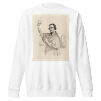 M.gr Denis-Auguste Affre, Archevêqe de Paris, blessé mortellement sur la barricade du Faubourg Saint Antoine le 25 Juin 1848 by Marie-Alexandre Alophe Sweatshirt