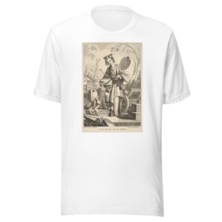 The Small Dog Standing on Hind Legs by John Ingram T-Shirt