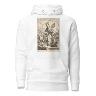 The Small Dog Standing on Hind Legs by John Ingram Hoodie