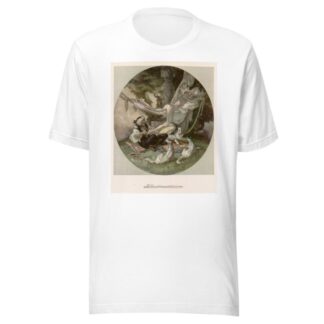 Blatt aus ‘Aus meinen Schlössern’ 3 by Franz von Bayros T-Shirt