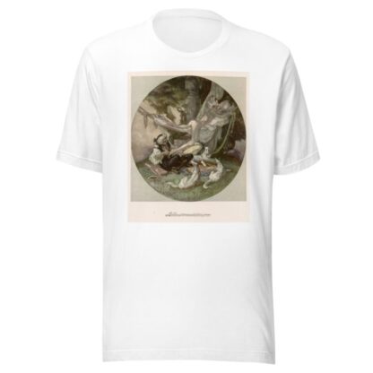 Blatt aus ‘Aus meinen Schlössern’ 3 by Franz von Bayros T-Shirt
