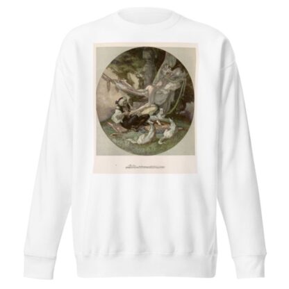 Blatt aus ‘Aus meinen Schlössern’ 3 by Franz von Bayros Sweatshirt