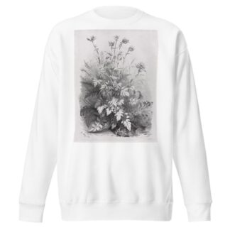 Groups of Various Plants Drawn After Nature; No. 7 by Eugene Blery Sweatshirt