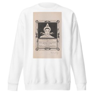 Ontwerp voor een advertentie van Crème Villaenkoz scheerschuim by Reinier Willem Petrus de Vries Sweatshirt