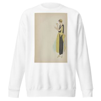 Toujours Chic Les Deshabillés, Hiver 1921-1922 by Anonymous Sweatshirt
