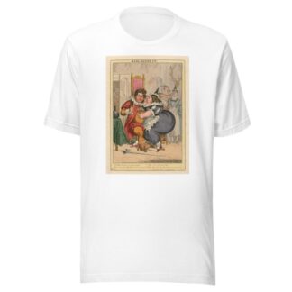King Henry IV [part 2], Falstaff, Thou dost give me flattering busses by William Heath T-Shirt