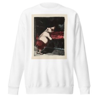 Le porc des Tuileries by Zut (Alfred Le Petit) Sweatshirt