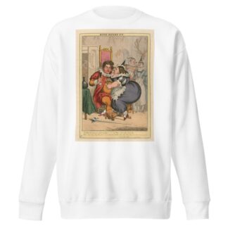 King Henry IV [part 2], Falstaff, Thou dost give me flattering busses by William Heath Sweatshirt