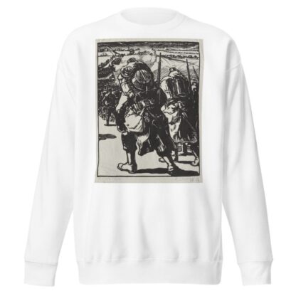 Troupe en marche by Auguste Louis Lepère Sweatshirt