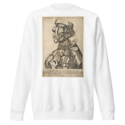 The Instruments of Human Sustenance by Giovanni da Monte Cremasco Sweatshirt