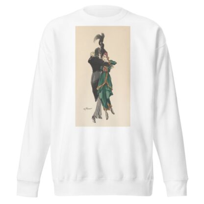Ballroom dancers by Henry Fournier Sweatshirt