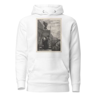 Washerwomen Descending a Quai Staircase by Alexandre Lunois Hoodie
